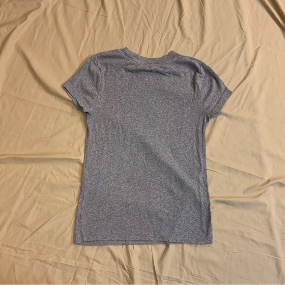 A New Day Gray Ribbed Tee - Picture 3 of 3